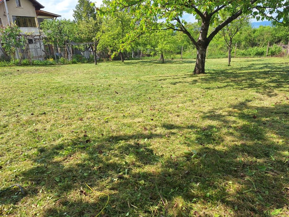 Косене на трева почистване на терени подрязване на жив плет и поддръжк