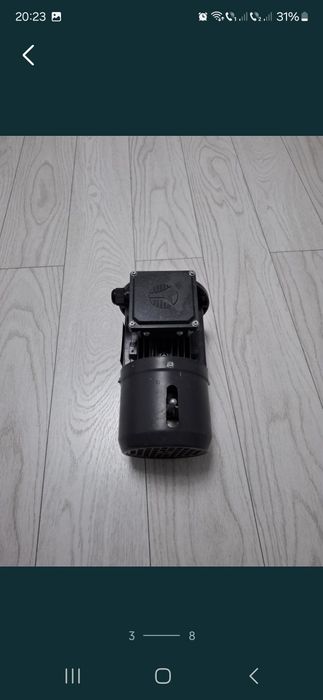 Motor cu electrofrana NOU 380v÷0,37kw