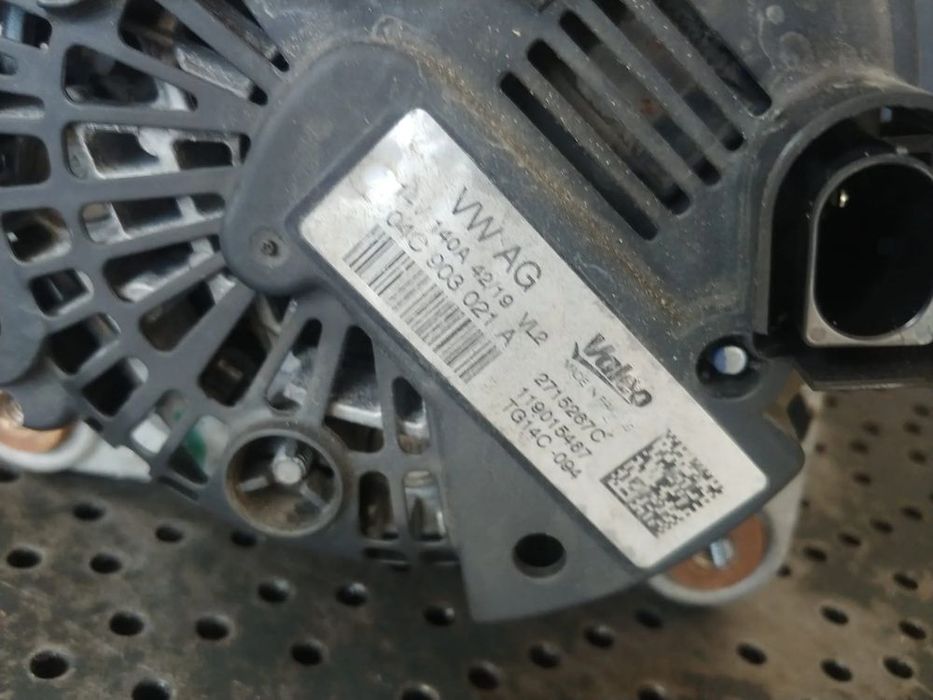 alternator 1.5tsi  vw golf 7 golf 8 skoda octavia 3 audi a3 8v  04c903021a
