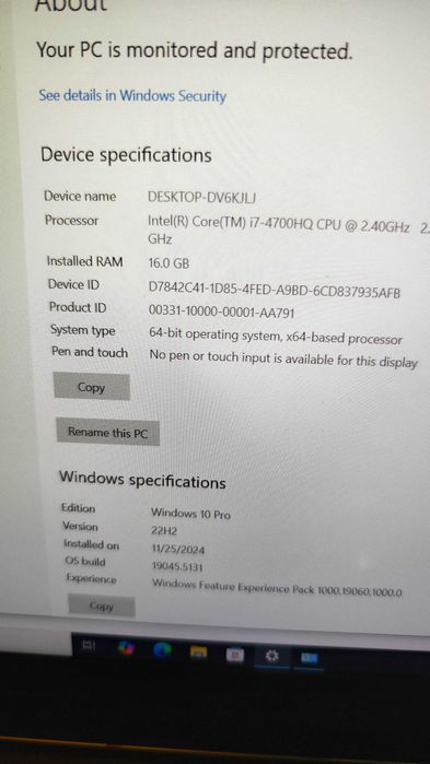 Лаптоп MSI GS60 2PC Ghost