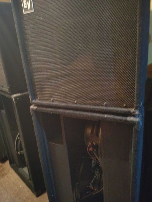 Boxe bass copie ElectroVoice MTL-2 cu difuzoare RCF de 18"