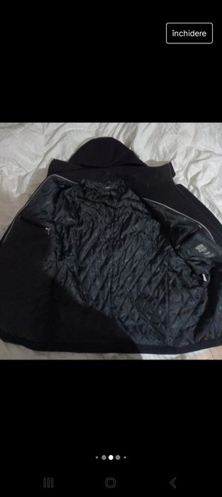 Palton barbati 80% lana