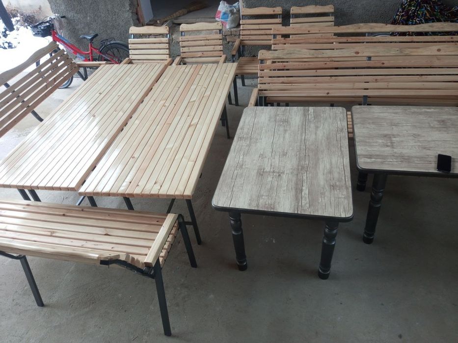 Stol stul dachniy 2 komplekt bor 5lik rekadan