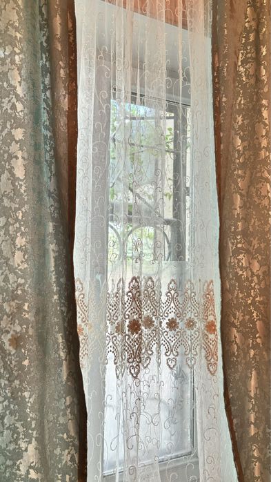 Шторы (перде) зал и на спальню