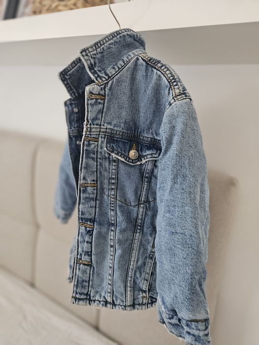 Дънково детско  яке Zara ватирано