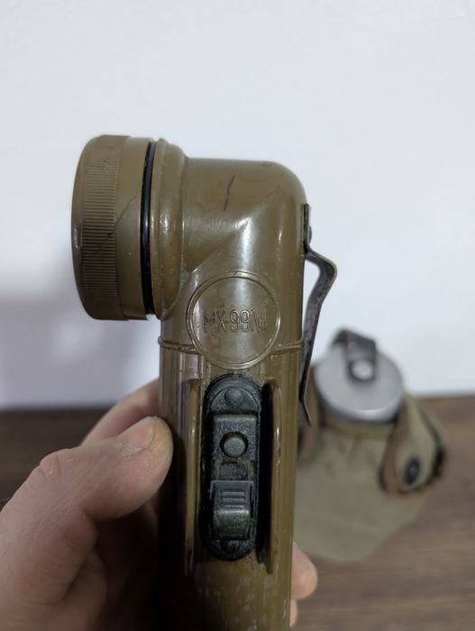 Set Militar Original US – Lanternă Fulton și Bidon Apă