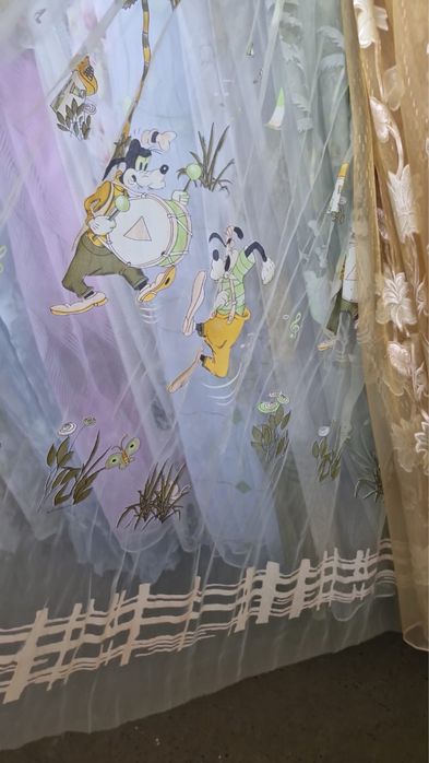 Распродажа капроновых тюлей