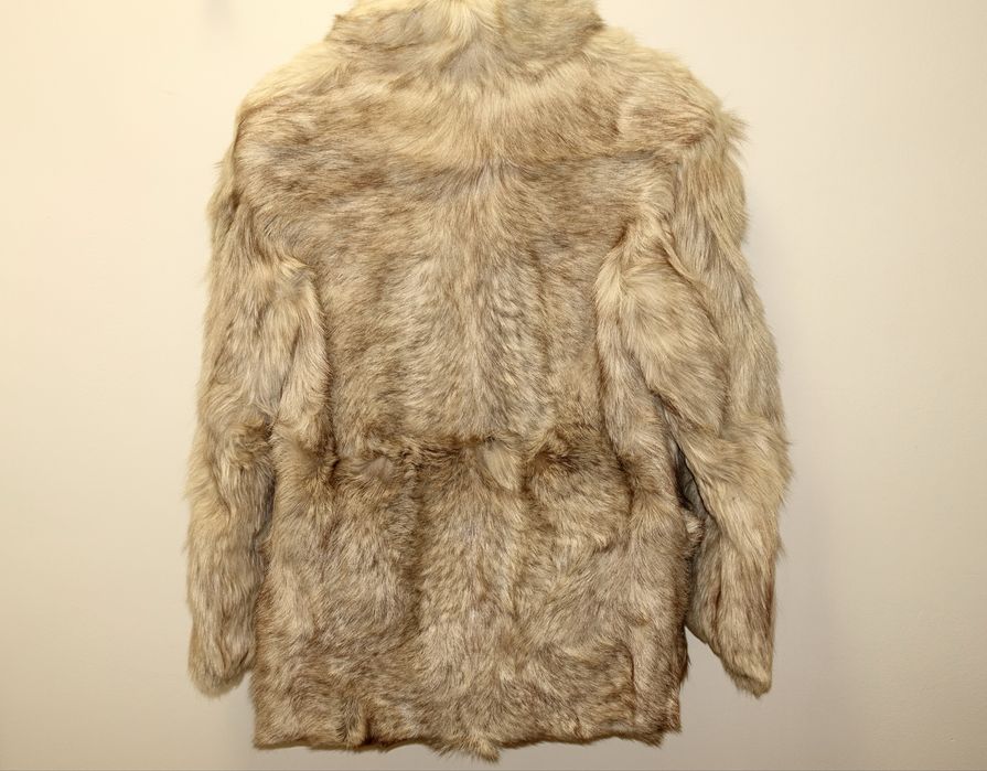 Палто от изкуствен косъм