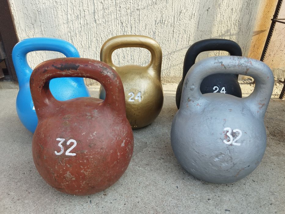 гири 16-24 кг советские чугунные