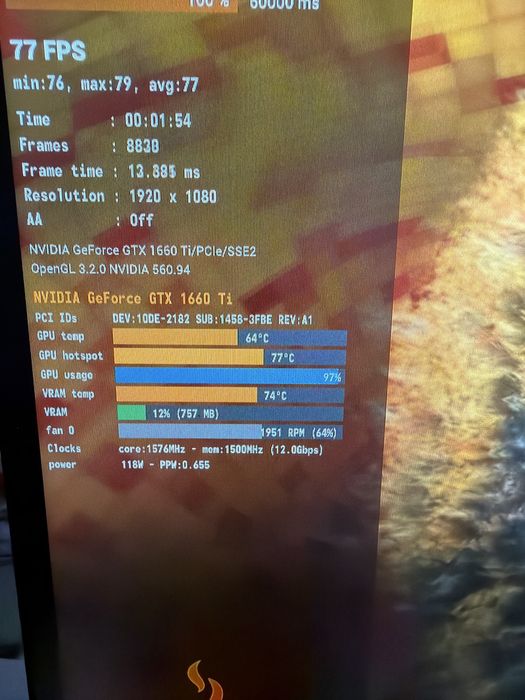 Sistem Desktop Gaming i5 11gen 32g 512g nvme GTX1660ti 6g