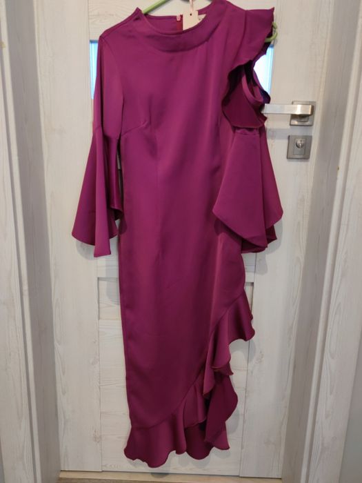 Rochie eleganta asimetrica