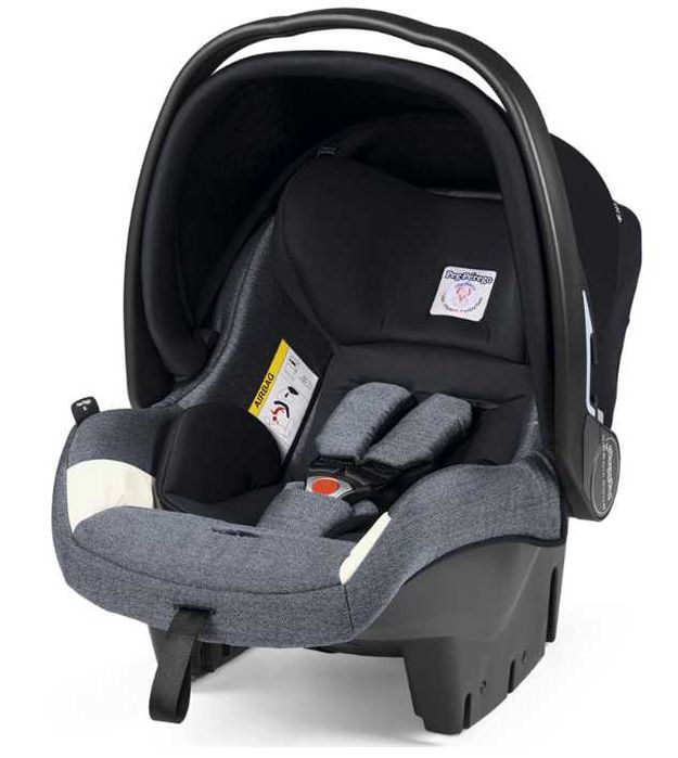 Scoica / scaun auto Peg Perego Primo Viaggio SL, 0-13 kg, Gri/Marine