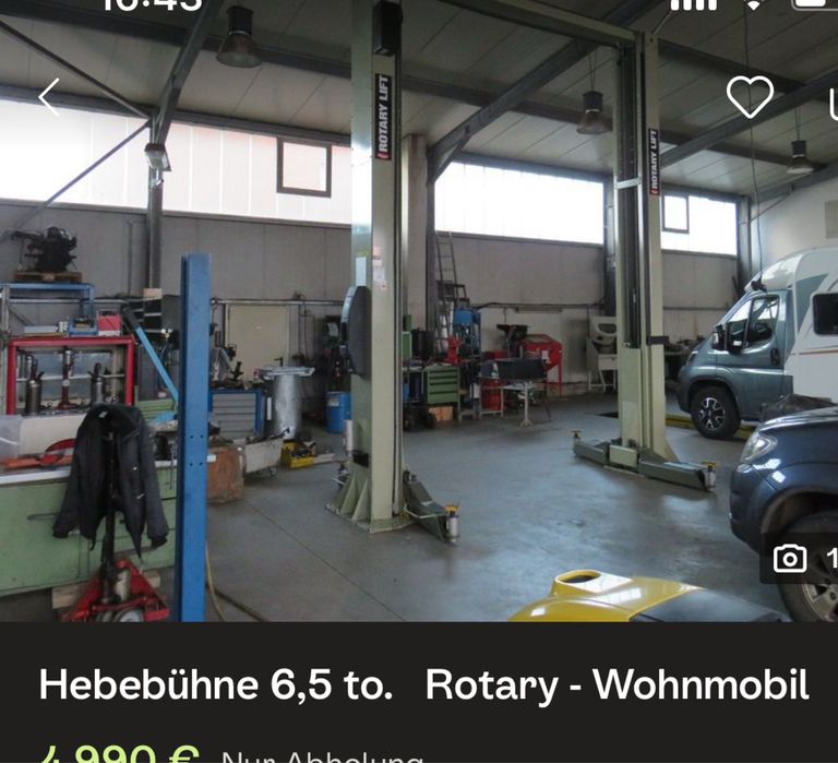 Elevator auto 2 coloane 6.5 tone Rotary SPO65M
