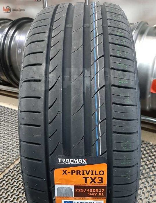 Летни гуми TRACMAX TX3 225/45 R17 94Y XL  нов ДОТ! 225/45/17 с БОРД