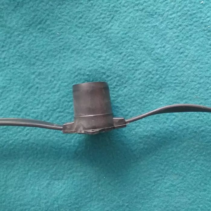 Уличная ретро гирлянда.