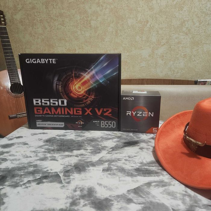 Бюджетный комбо на ам4 — Gigabyte B550 Gaming x v2 + Ryzen 5 5500