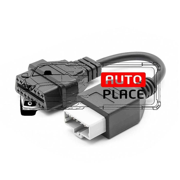 Кабел / Преходник / Адаптер за Honda 5 Пин 5 Pin Хонда Delphi Autocom