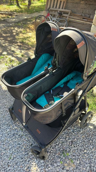 Бебешка количка за близнаци chipolino