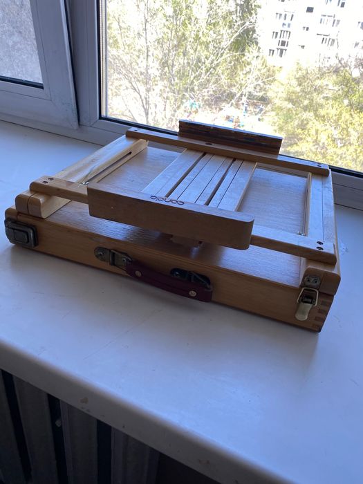 Переносной этюдник-чемодан/ мольберт