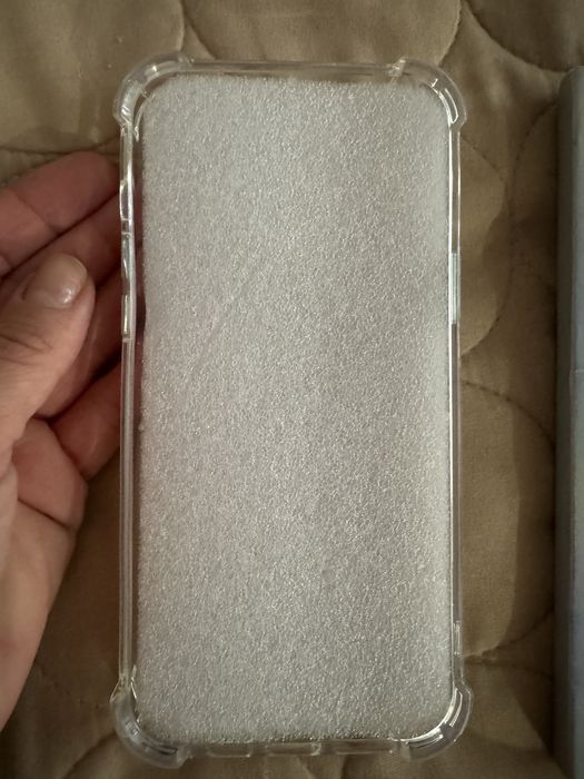 Кейс с подсилени ръбове и протектор за Iphone 13 pro Max +подарък кейс