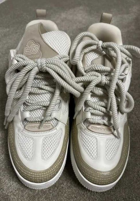 #COOL# Louis Vuitton LV Skate Crem - Verificare Colet -