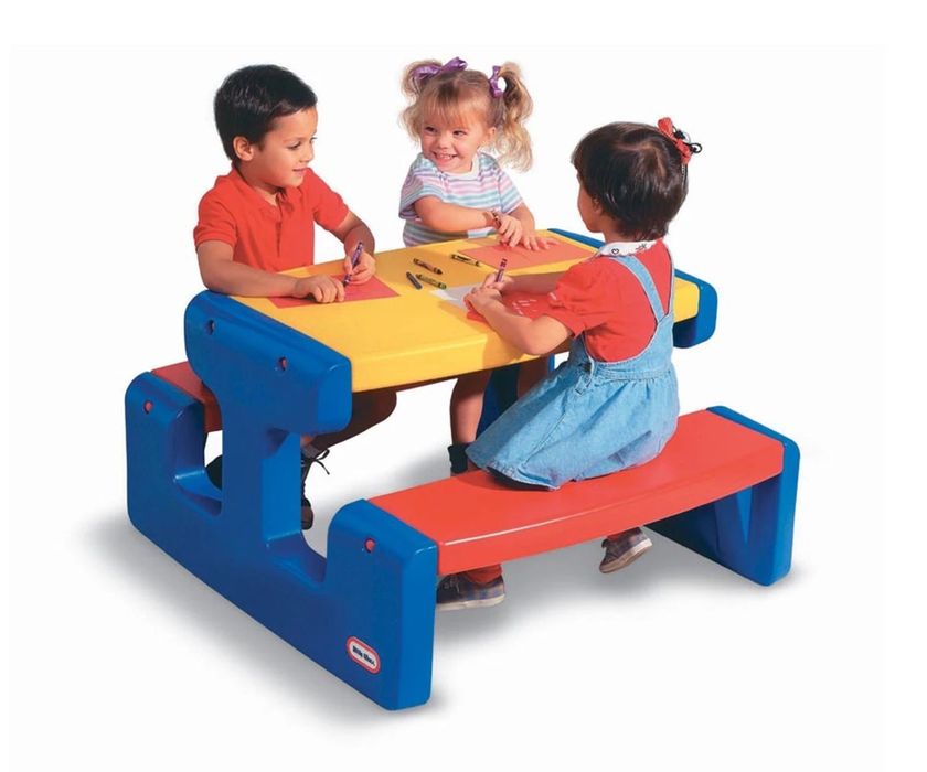 Детска пейка маса Little Tikes за игра