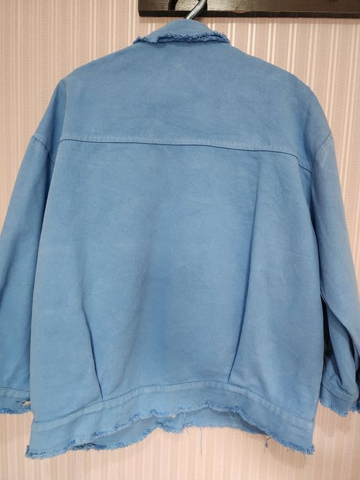 Джинсовая женская рубашка/куртка