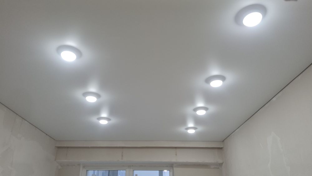 Натяжные потолки, скидки