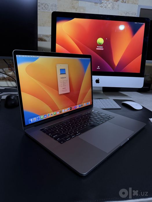 Macbook pro 15dyumlik core i7 ssd 512