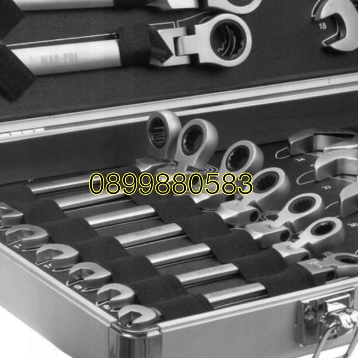 Звездогаечни тресчотни чупещи ключове от 6мм до 32мм Kraft