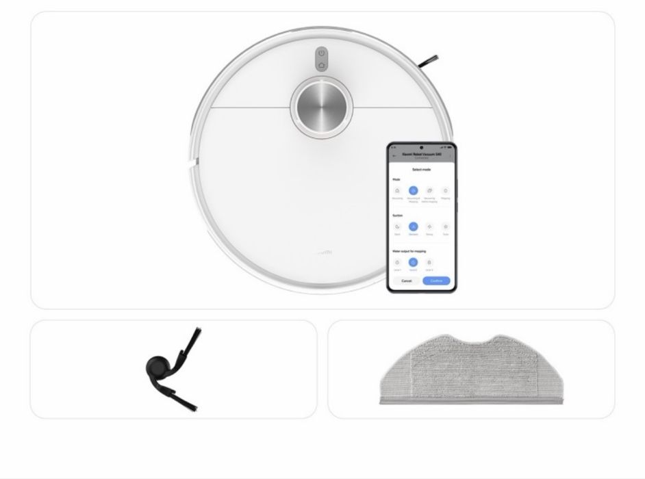 Робот пылесос Xiaomi Robot Vacuum S40