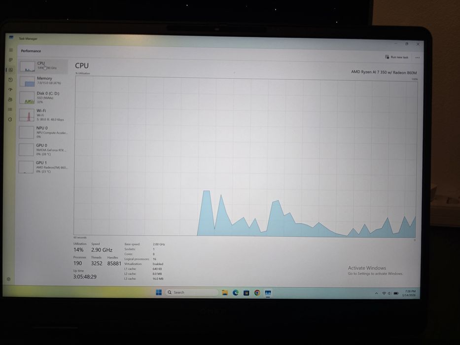 Laptop gaming HP omen 16-ap0041ns  RTX 5060