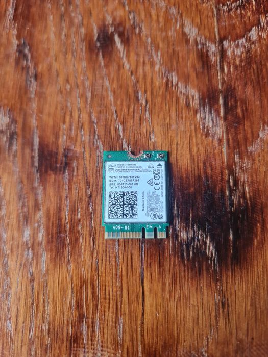 Modul wifi Intel Dual Band AC 3165NGW 433 Mbps