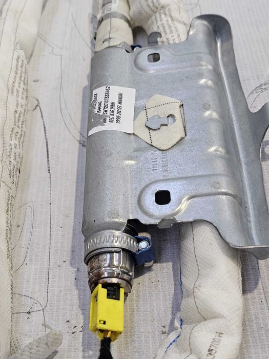 Airbag cortină dreapta Mini Cooper SD / One / Hatch R56 2006-2013 2011 2.0 SD 135kW Cod OEM: 6004435700H, 72127134078, 7134078 (5G3)