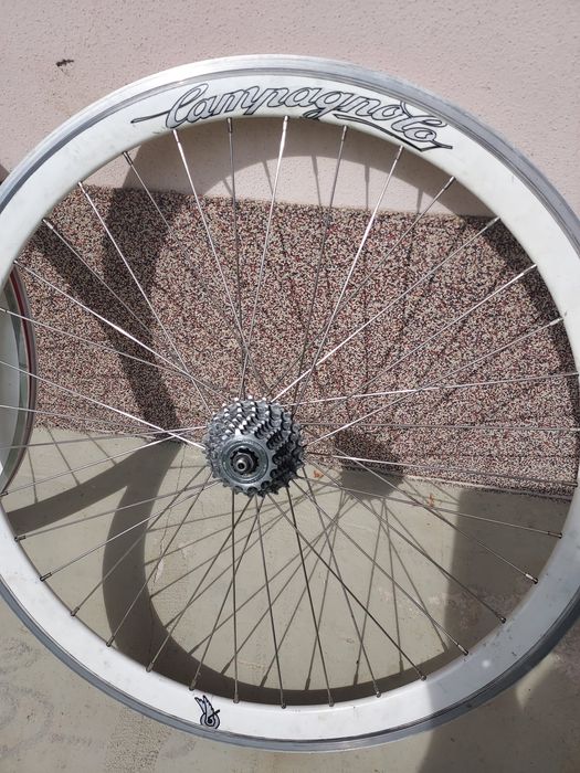 Roti cursiera Campagnolo pe 28 cu 8 foi.