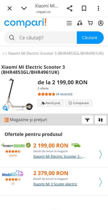 Trotineta Electrica Xiaomi Mi 3