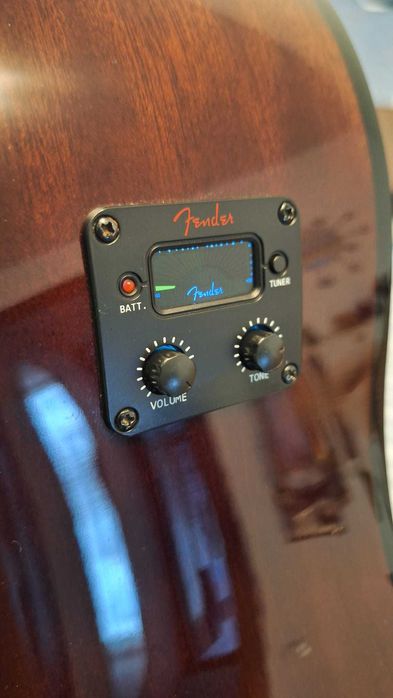 Chitara electroacustica Fender FA-125CE NAT (Upgrade Grover & Graphtech + Husa)