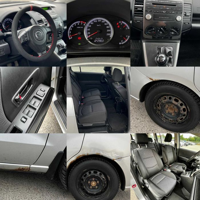 Vand Mazda 5 • 2008 • 1.8 benzină • 5 locuri • Ideală familie / navetă