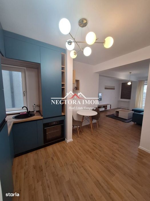 NECTORA IMOB-Apartament 2 camere LUX, Str. Mestesugarilor,48mp,utilat