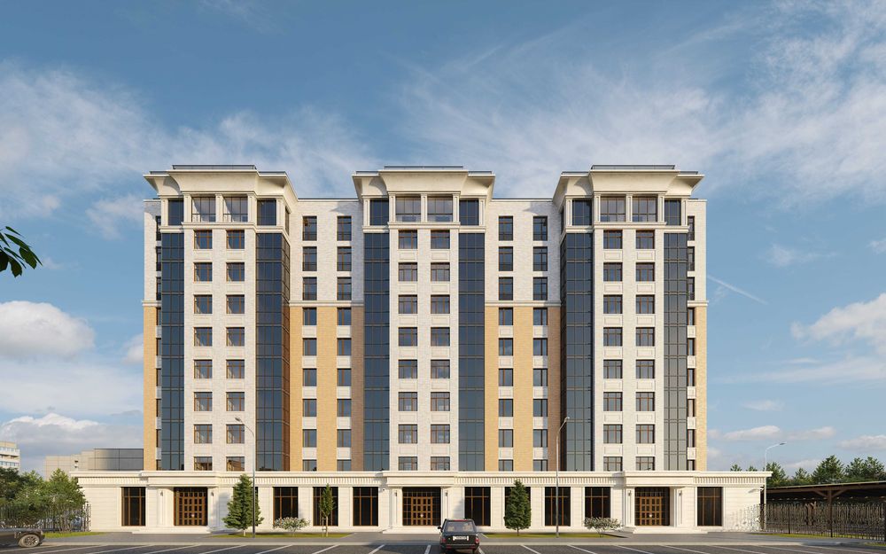 2-комнатная квартира, 75,3 м²