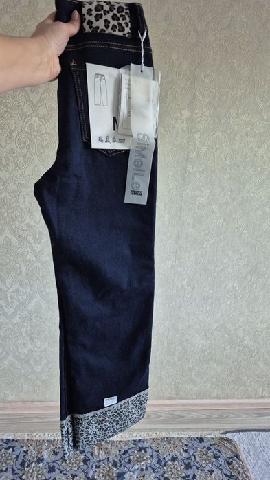 Джинсовые брюки  женские