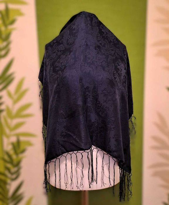 Eșarfă 75x75cm,100% mătase pură