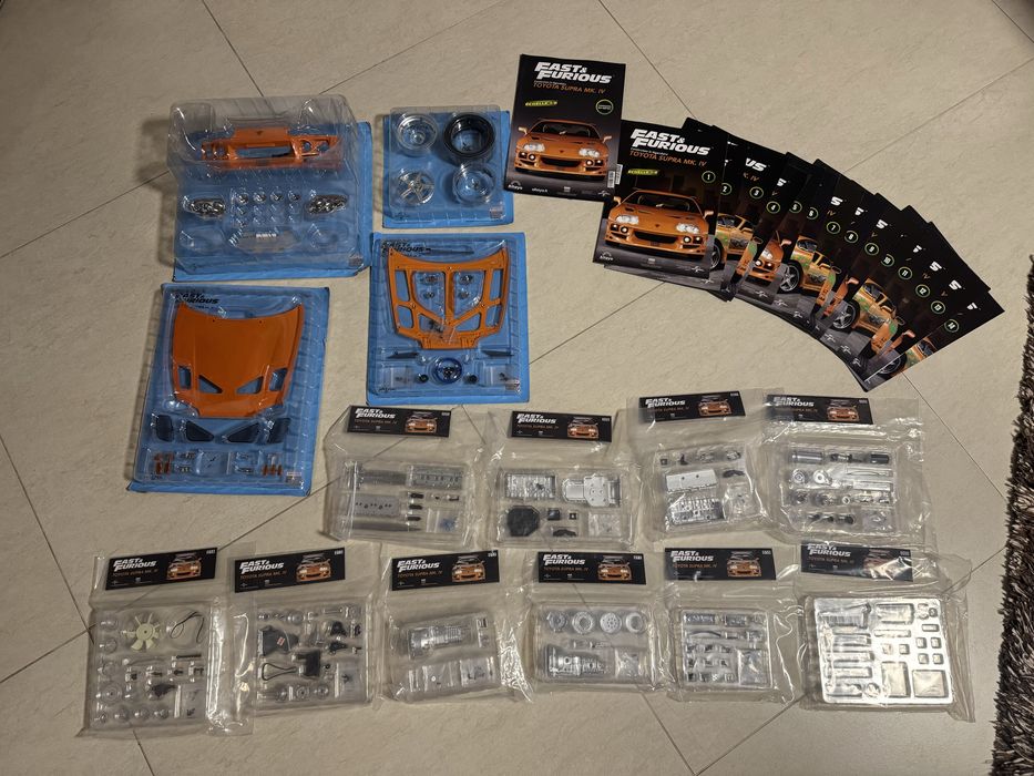 DeAgostini Toyota Supra Bryan Fast And Furious 1/8 Altaya macheta