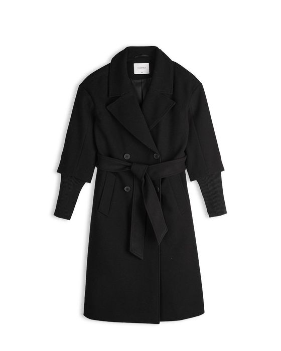 Продавам Черно палто