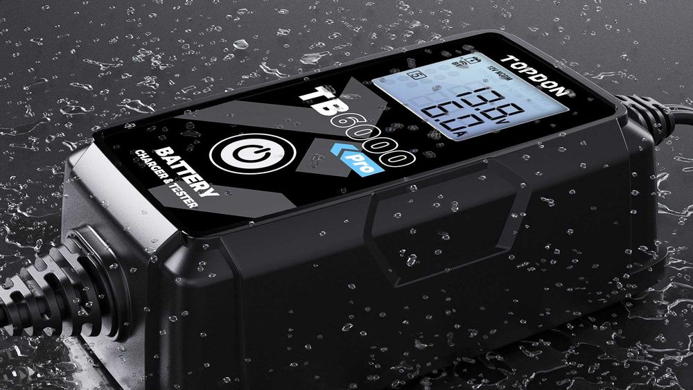 Зарядно и Тестер за акумулатор 2 в 1 Topdon TB6000Pro,Smart управление