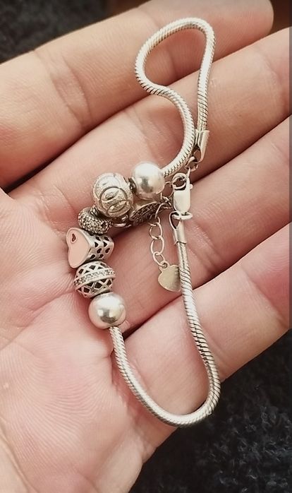 Браслет серебряный