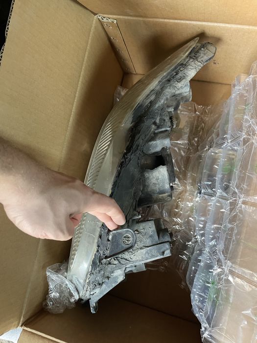 Фары на toyota highlander дорест