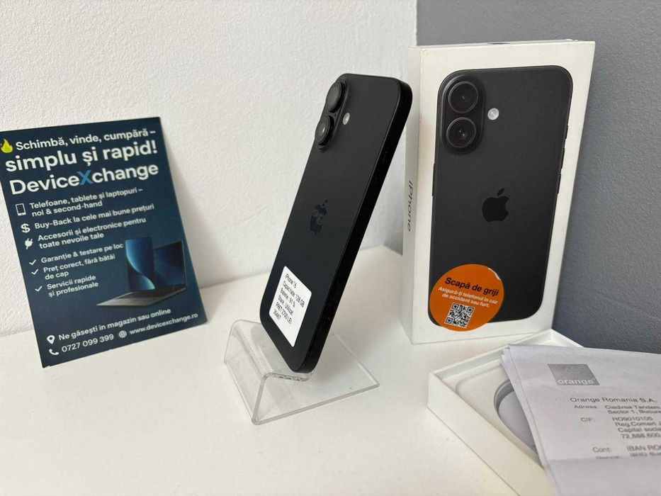 iPhone 16 128 GB 91 % SH * Garantie *Buy Back * deviceXchange