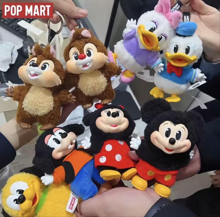 Мики Маус Лабубу винилови фигури/Mickey mause vinil plush