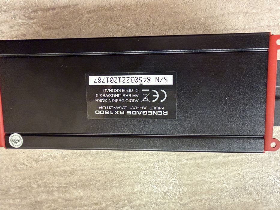 Кондензатор Renegade RX1800